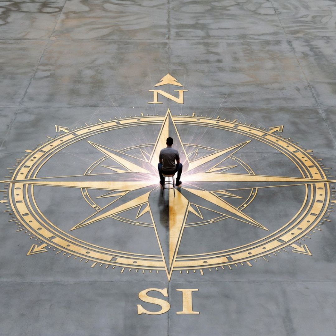 طاقة جسمك والجلوس عكس الإتجاة
