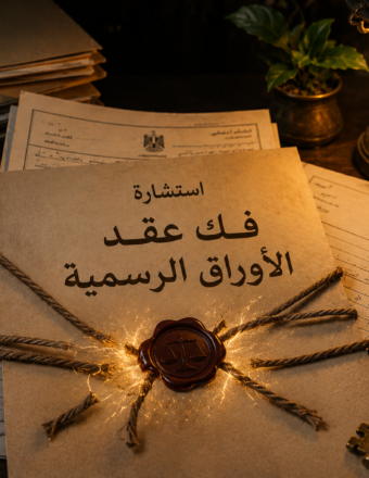 فك عُقد الأوراق والمعاملات الرسمية (كشف وحلول)